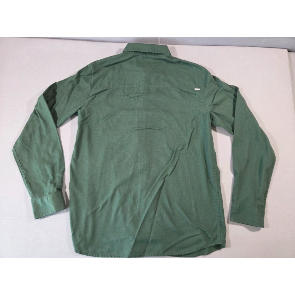 5.11 Tactical Shirt Mens Medium Green Checkered Soft Cotton Utility Casual - Picture 2 of 7